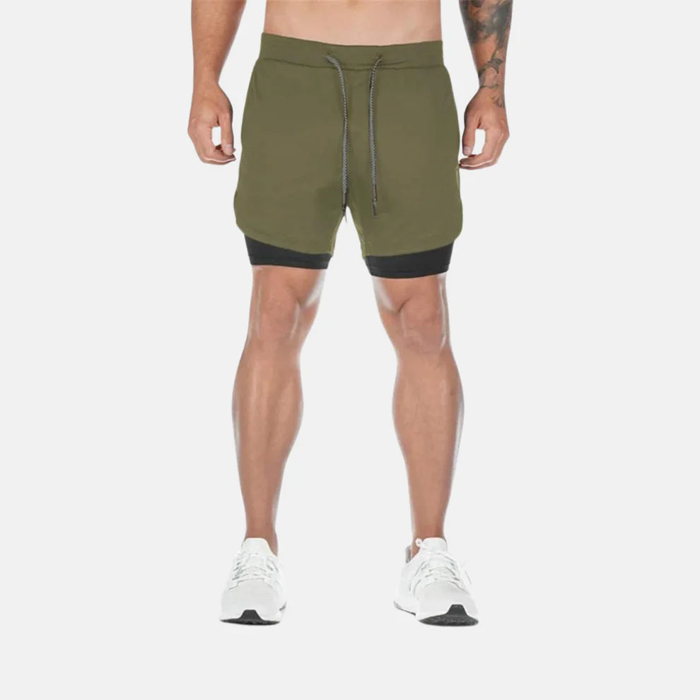 VANGUARD – 2 in 1 Running Shorts