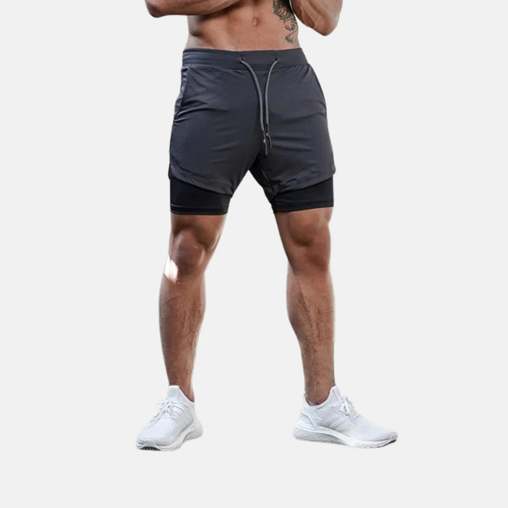 VANGUARD – 2 in 1 Running Shorts