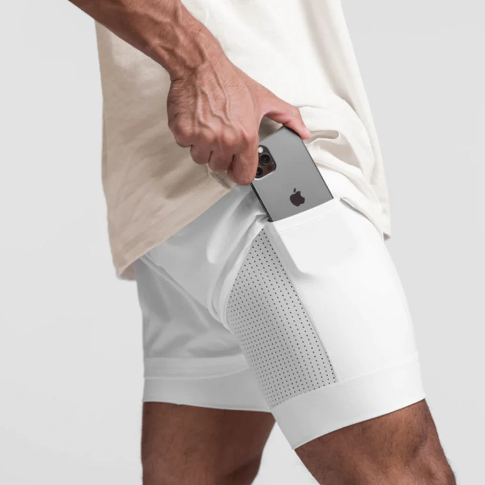 VANGUARD – 2 in 1 Running Shorts