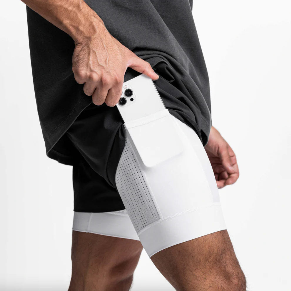 VANGUARD – 2 in 1 Running Shorts