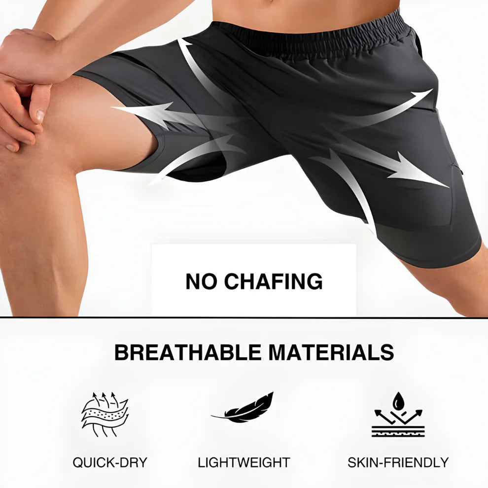 VANGUARD – 2 in 1 Running Shorts
