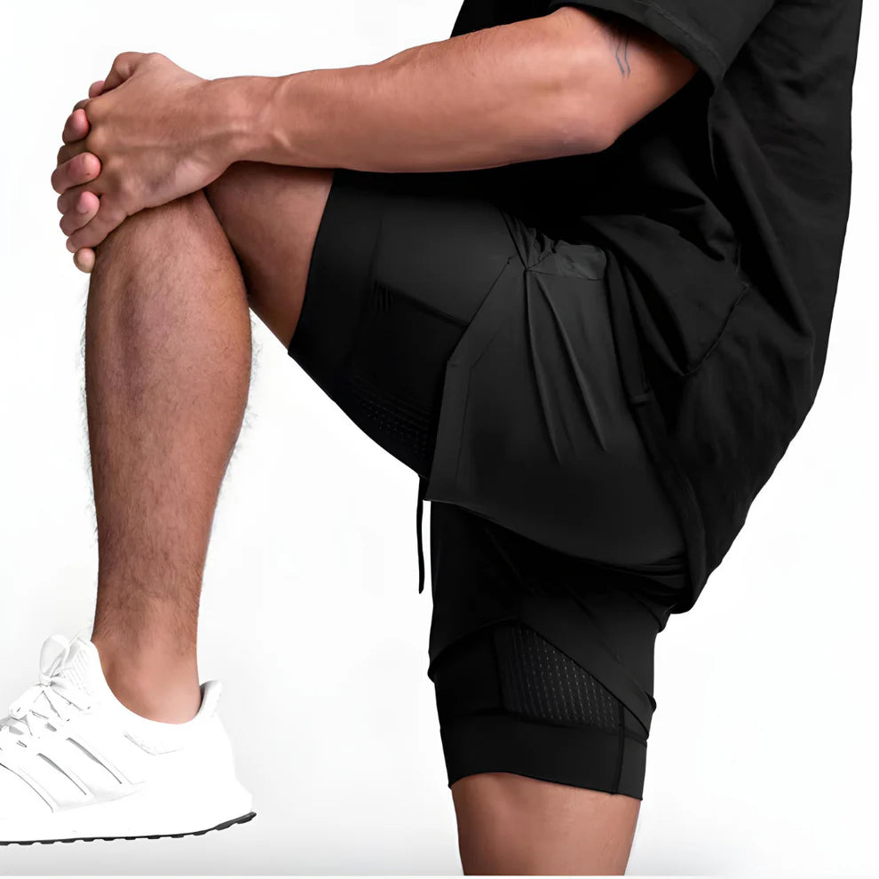 VANGUARD – 2 in 1 Running Shorts