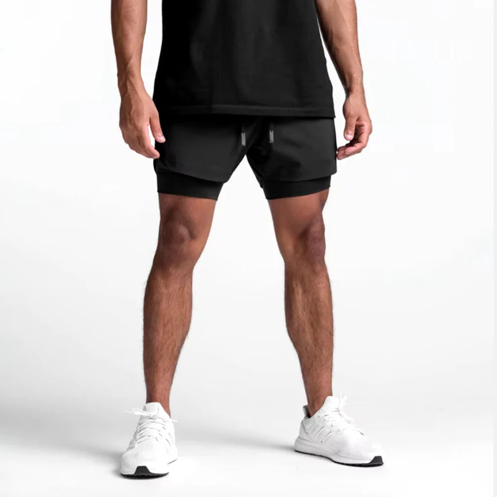 VANGUARD – 2 in 1 Running Shorts